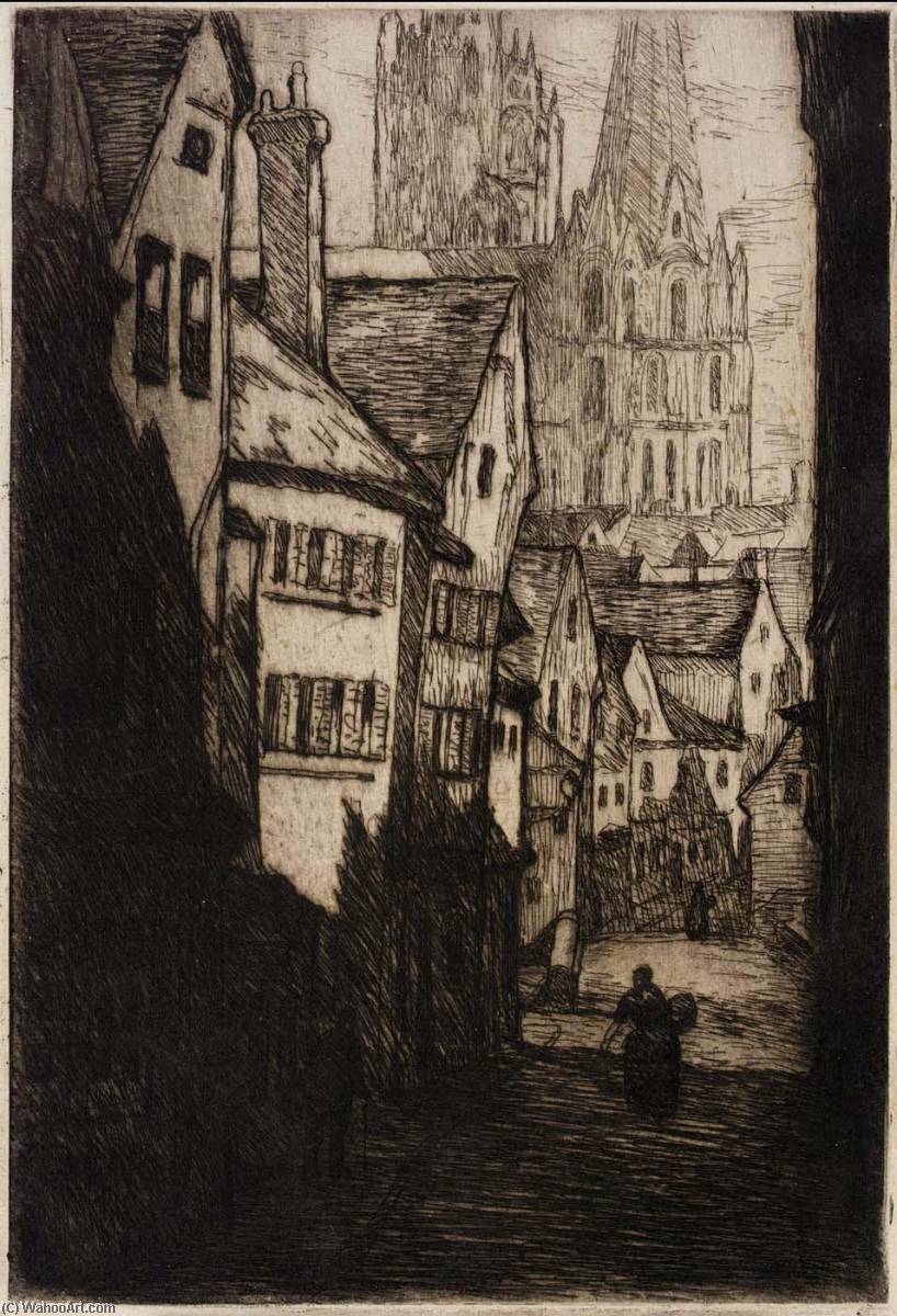 Street Scene — Jerome Blum