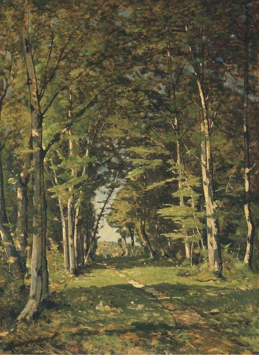 The Alley Of Famars — Henri-joseph Harpignies