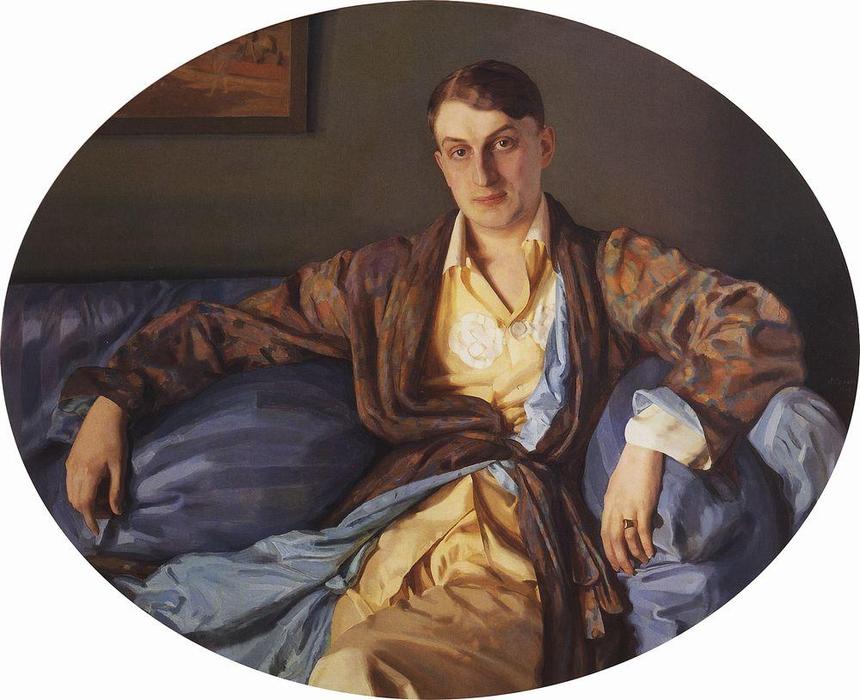 Portrait Of M. Lukyanov — Konstantin Andreevic Somov
