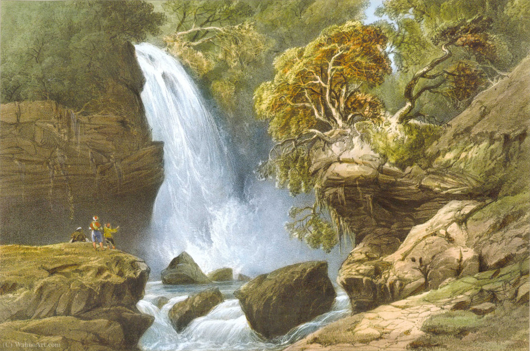 Waterfall Jur-jur — Carlo Bossoli