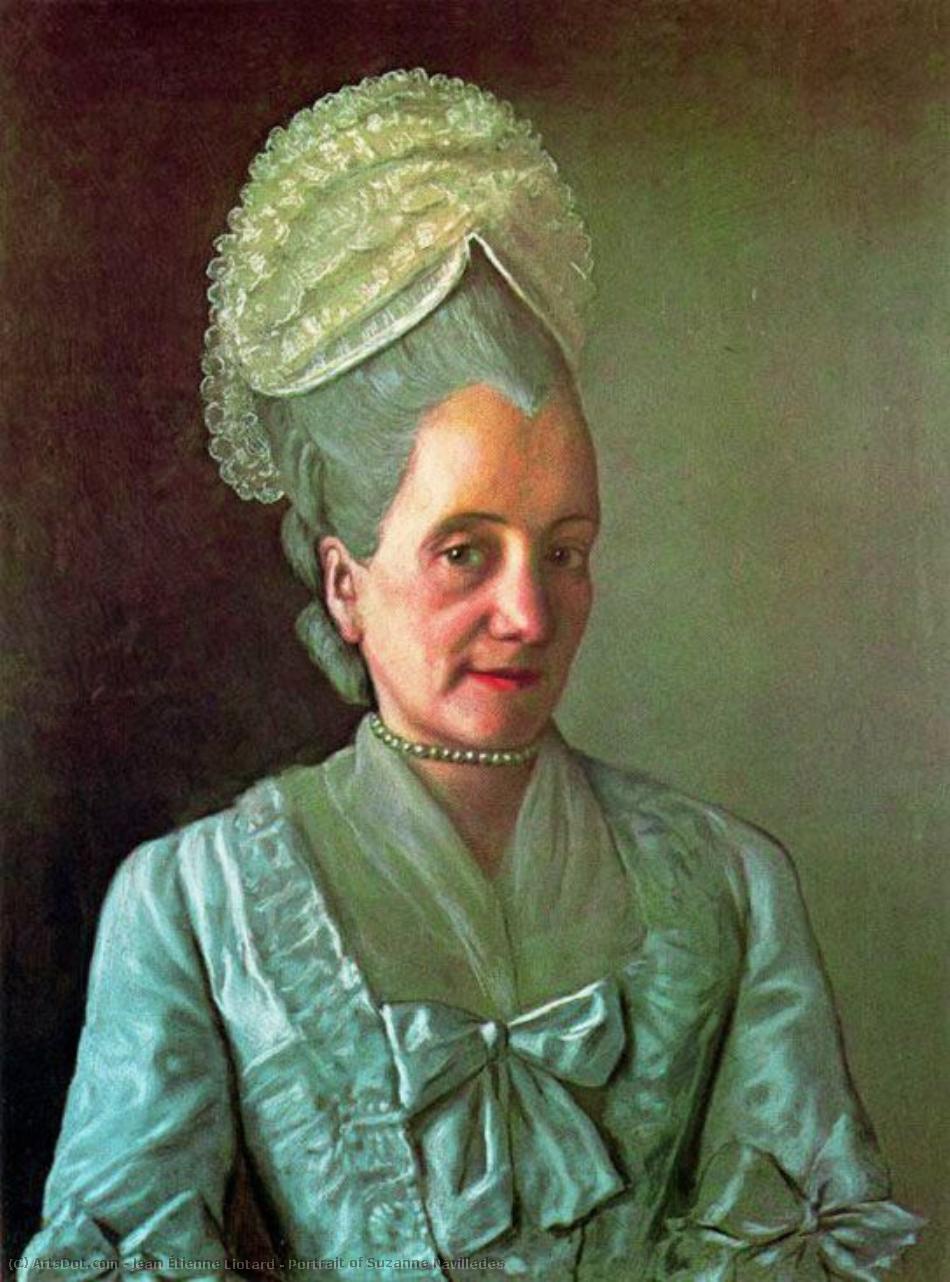 Portrait Of Suzanne Navilledes — Jean-étienne Liotard