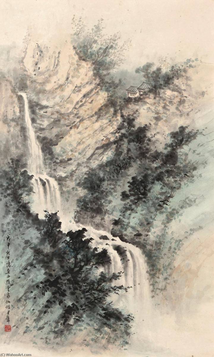 Hermitage Amidst The Clouds — Huang Junbi