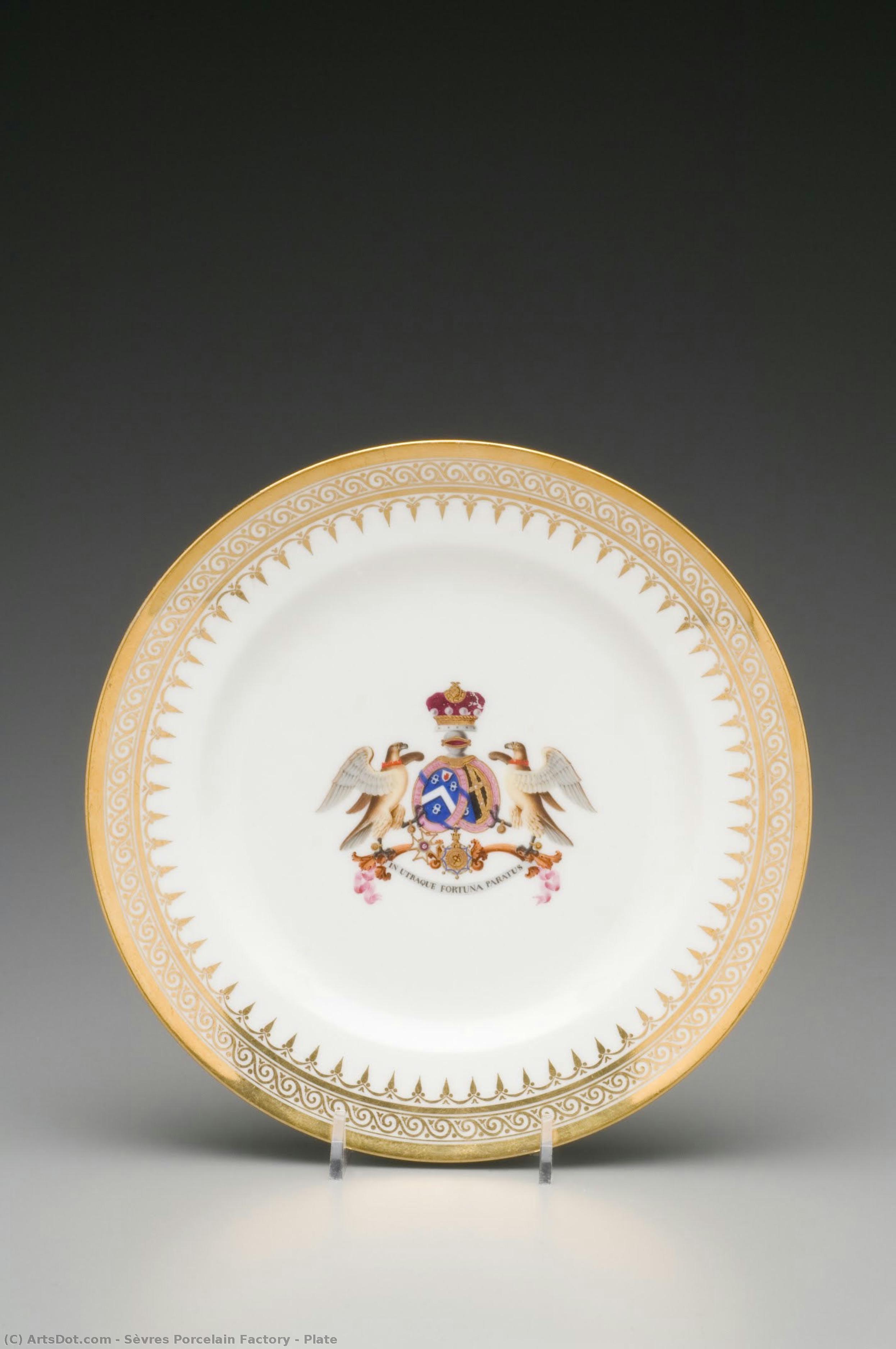 Plate — Sèvres Porcelain Factory