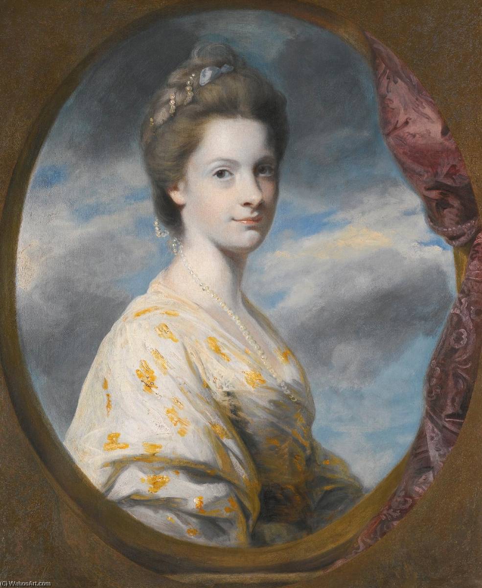 Portrait Of Sophia, Mrs Edward Southwell, Later Lady De Clifford (1743 1828) — Sir Joshua Reynolds