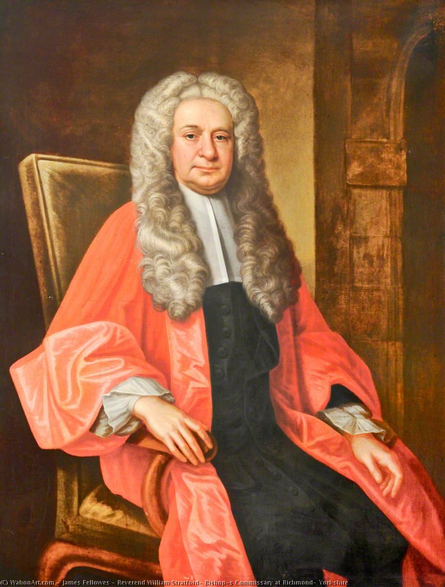 Reverend William Stratford, Bishop's Commissary At Richmond, Yorkshire — James Fellowes