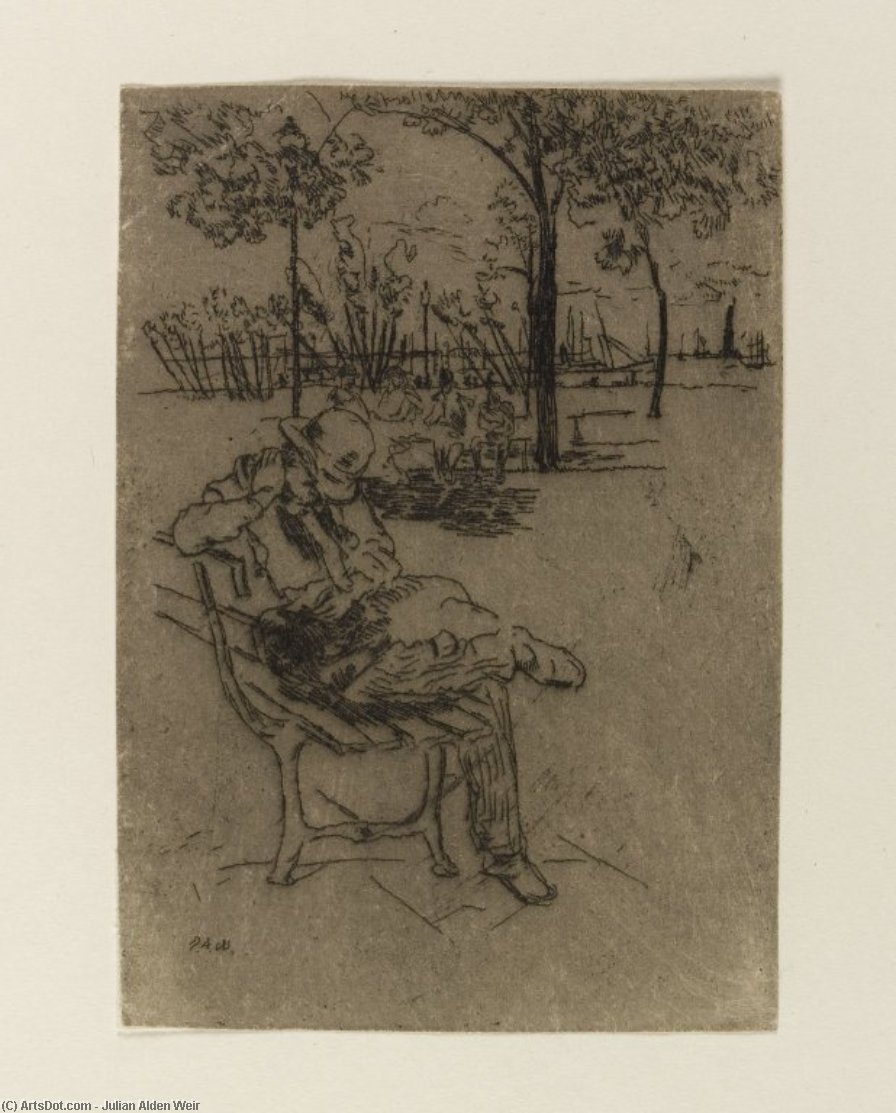 The Statue Of Liberty — Julian Alden Weir