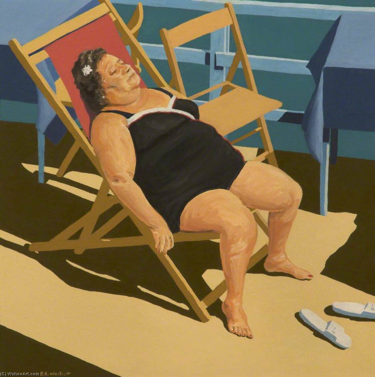 Lady Sunbathing — Philip Westcott