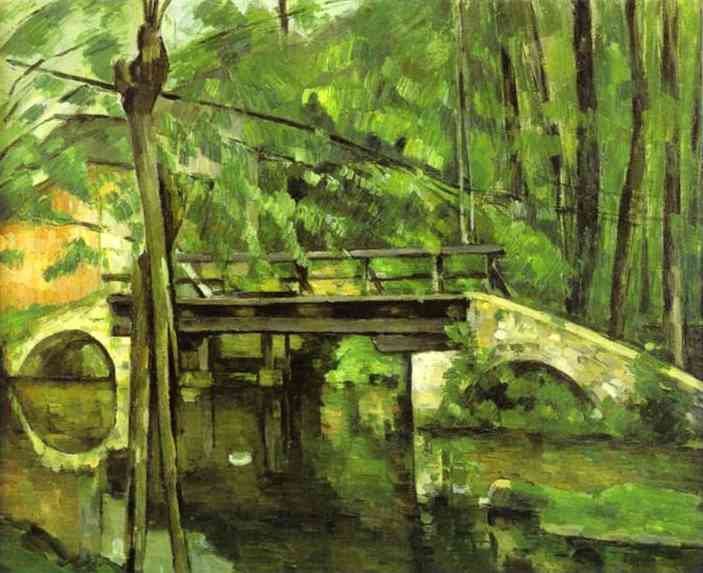 The Bridge Of Maincy Near Melun — Paul Cézanne