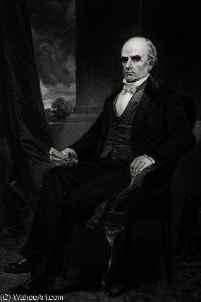 Portrait Of Daniel Webster — Alonzo Chappel