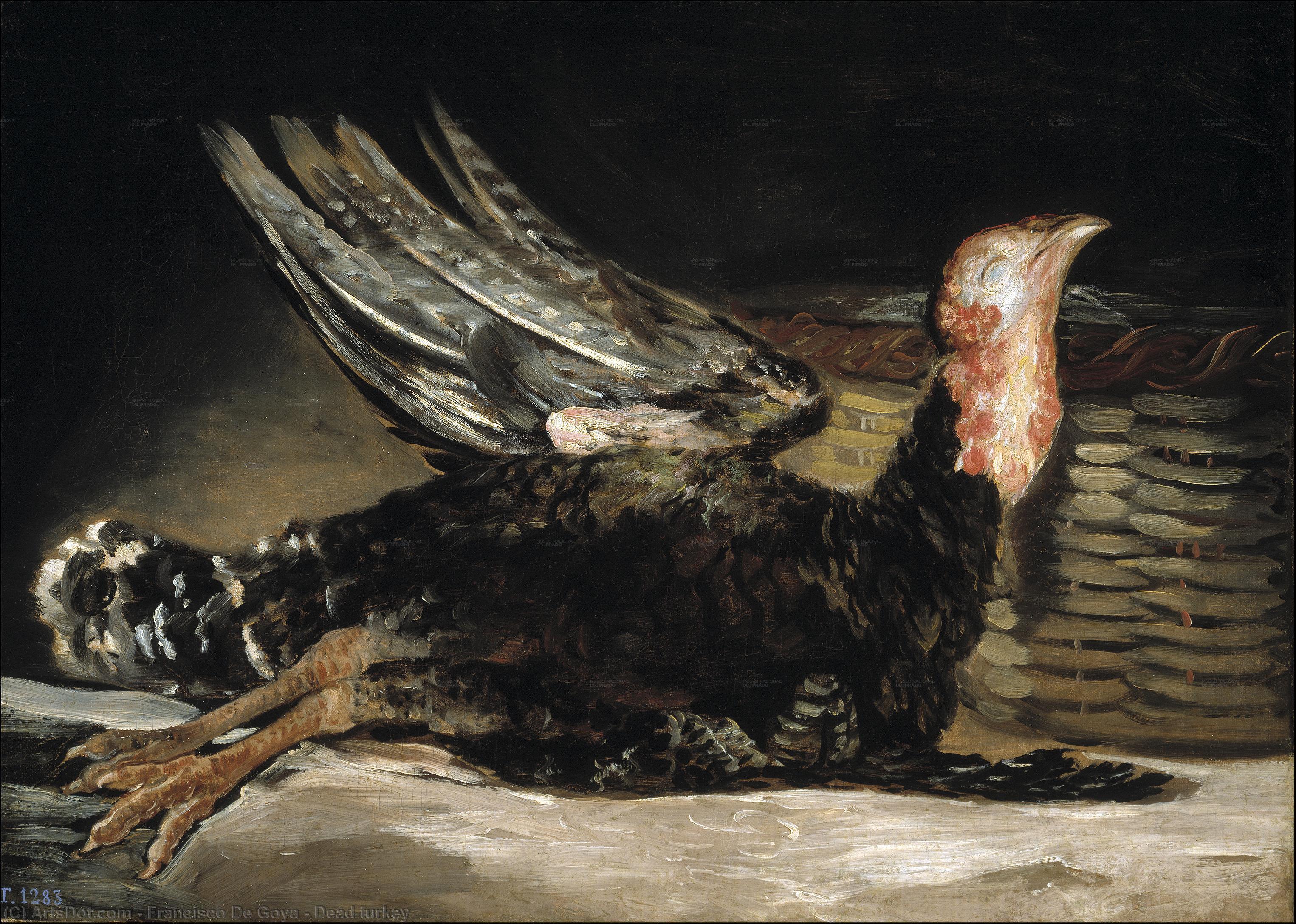 Dead Turkey — Francisco José De Goya Y Lucientes
