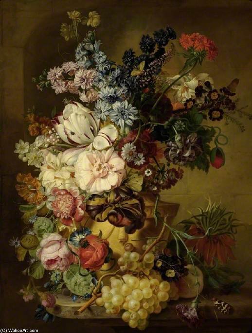 A Vase Of Flowers — Georgius Jacobus Johannes Van Os