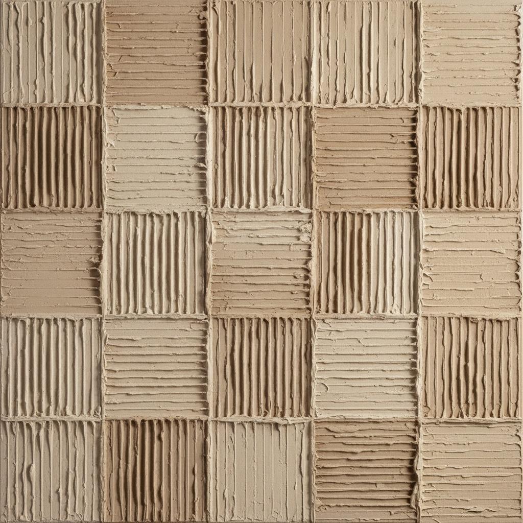Monolithische Rhythmen Im Sand: Eine Skulpturale Studie Taktiler Geometrischer Gelassenheit — David Moreau