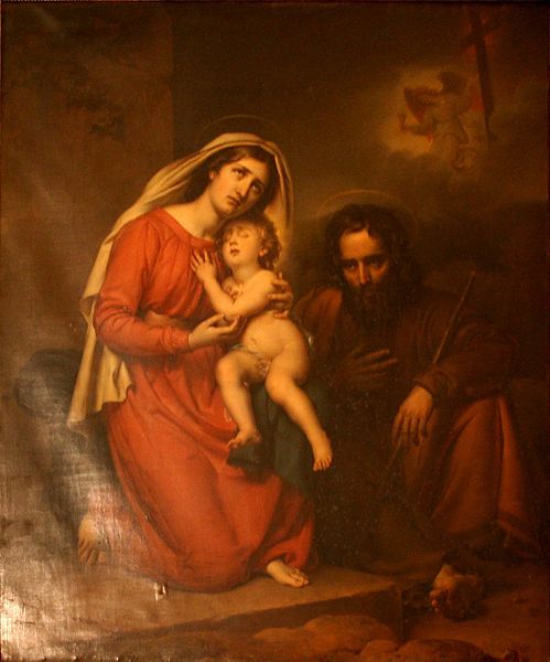 The Holy Family — Jean Baptiste Paulin Guérin