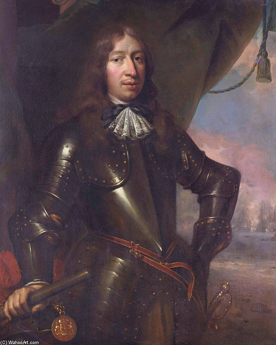 Portrait Of Willem Joseph Baron Van Ghent — Jan De Baen