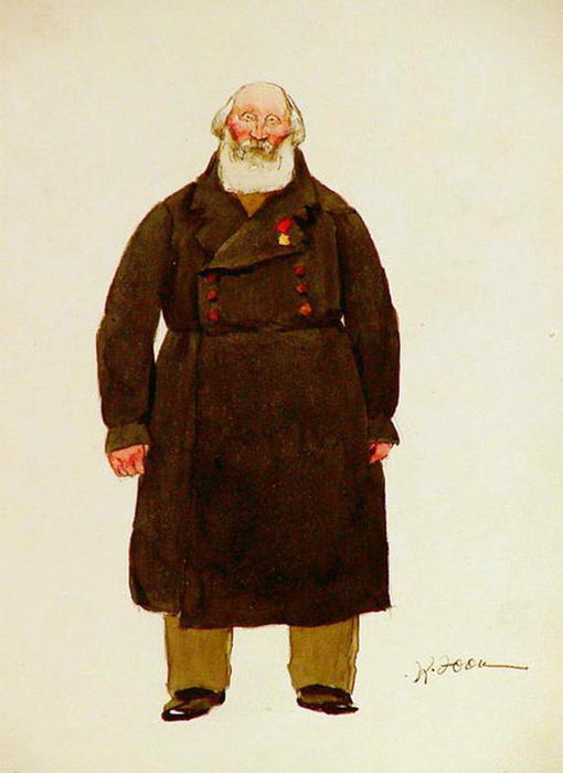Sketch Of Theatre Costume — Konstantin Yuon