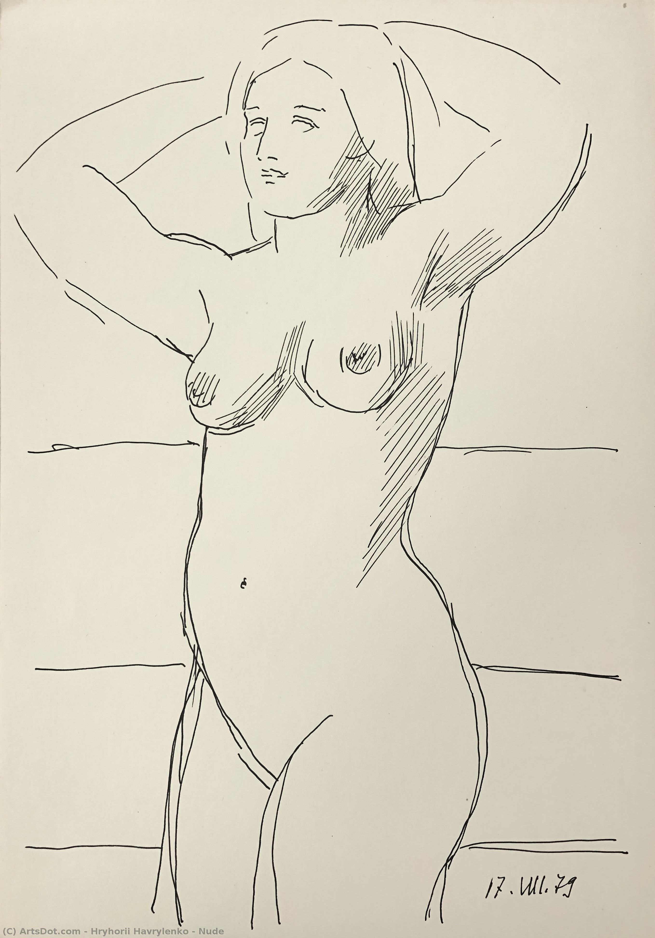 Nude — Hryhorii Havrylenko