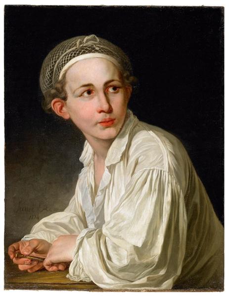 Portrait De L'architecte Louis Alexandre Trouard — Žozef Benoa Suve
