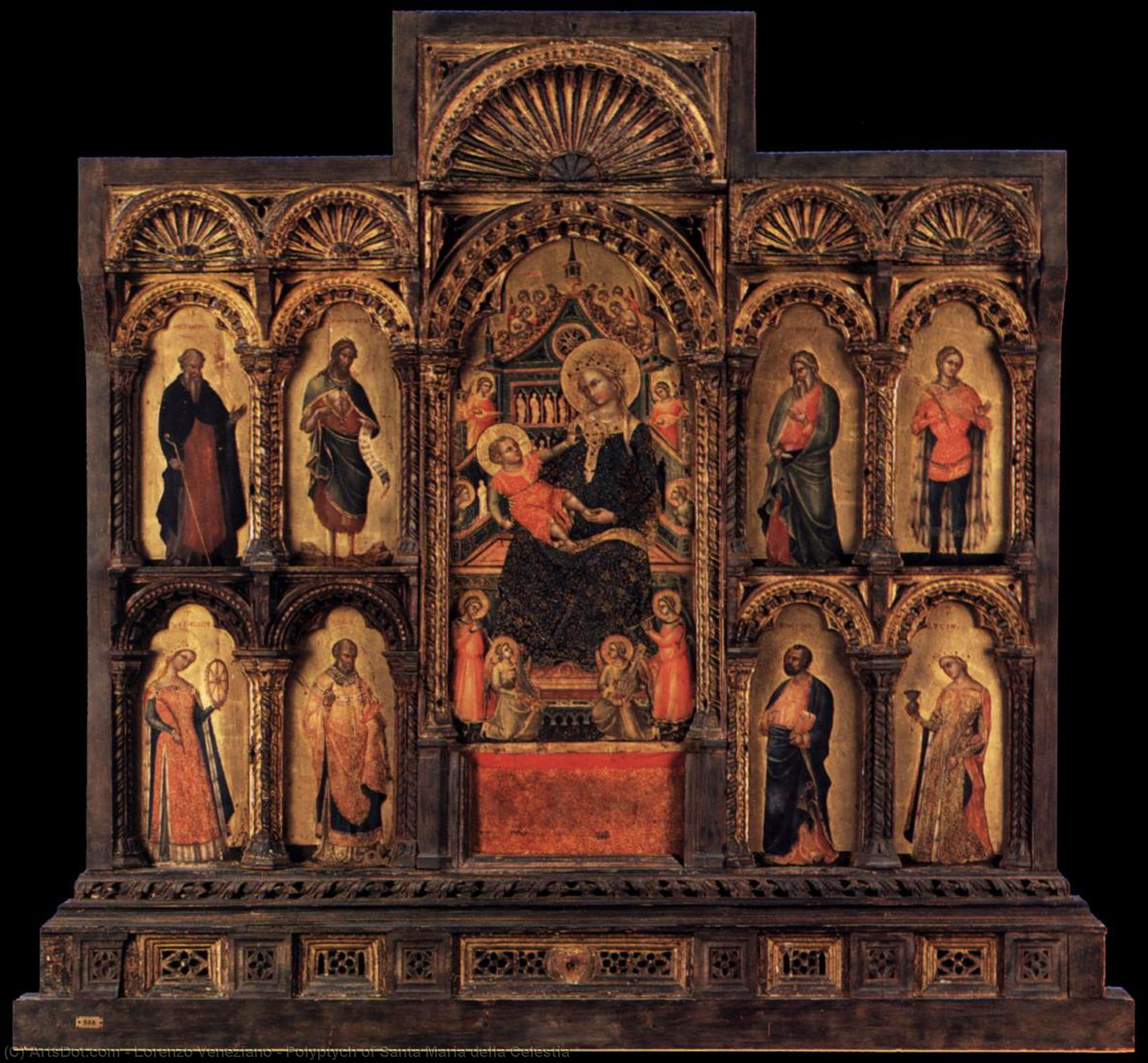 Polyptych Of Santa Maria Della Celestia — Lorenzo Veneziano