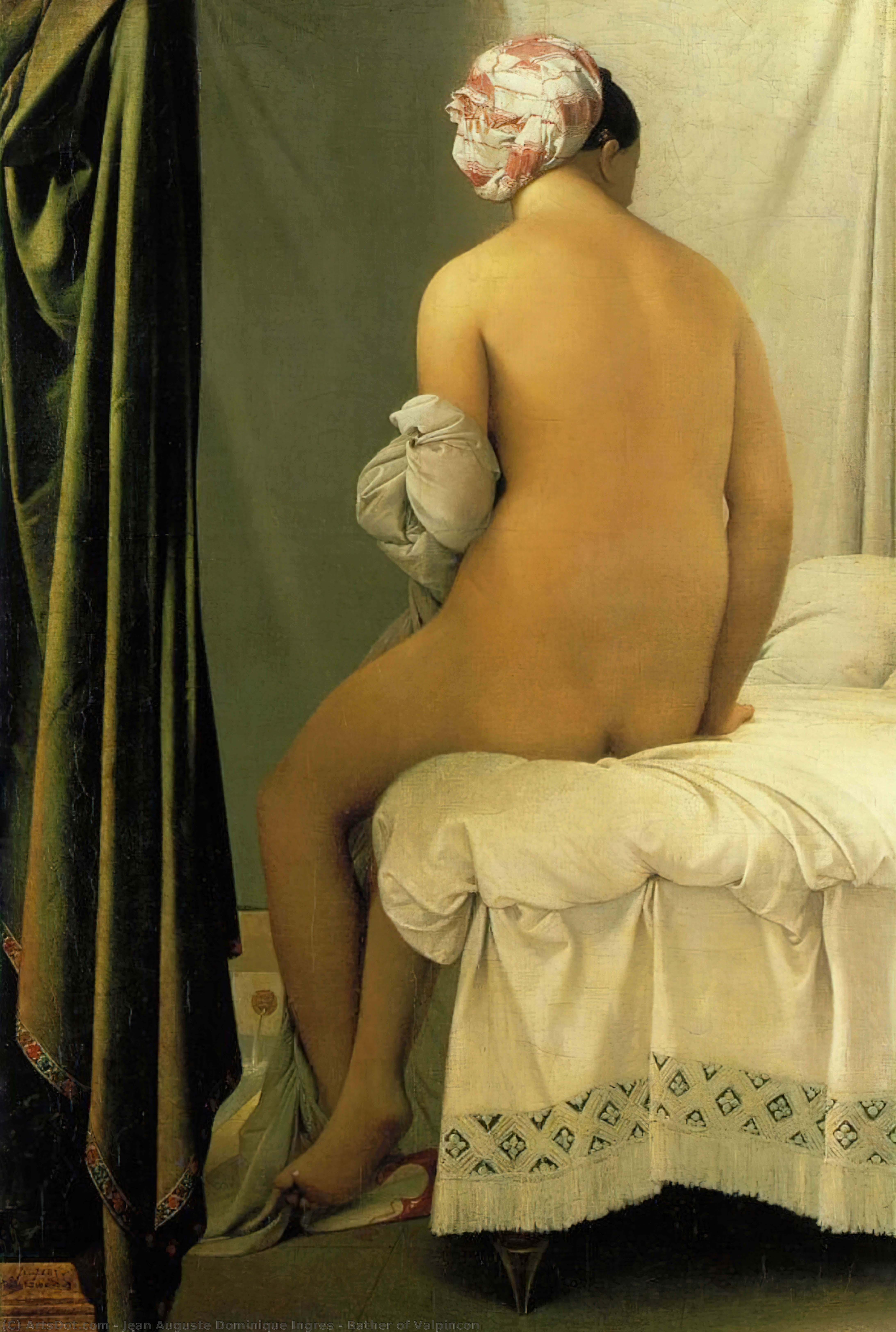 Badende Von Valpinçon — Jean-auguste-dominique Ingres