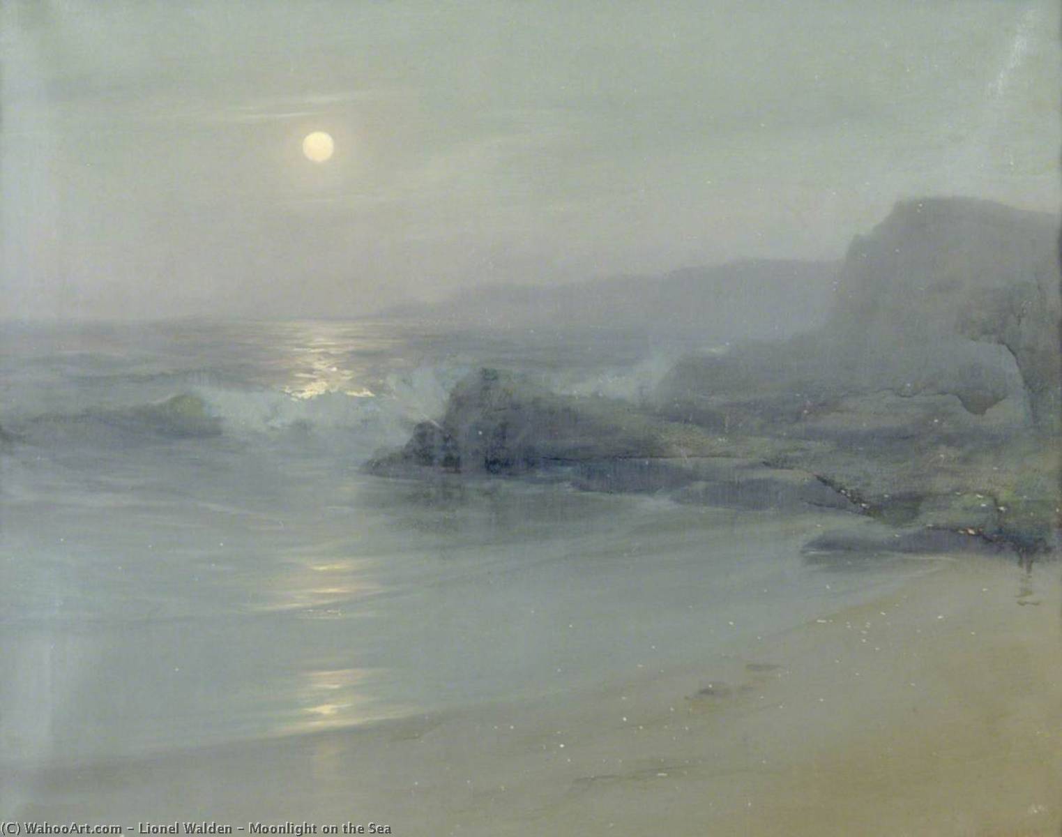 Moonlight On The Sea — Lionel Walden