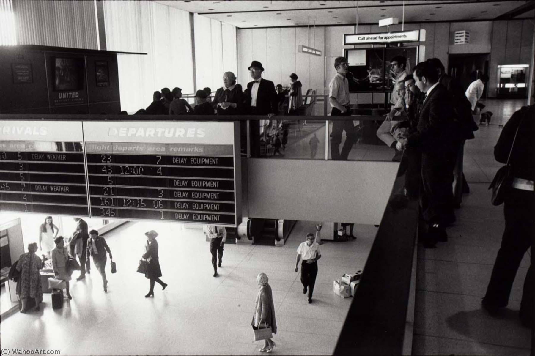 Untitled (t.w.a. Terminal) — Garry Winogrand