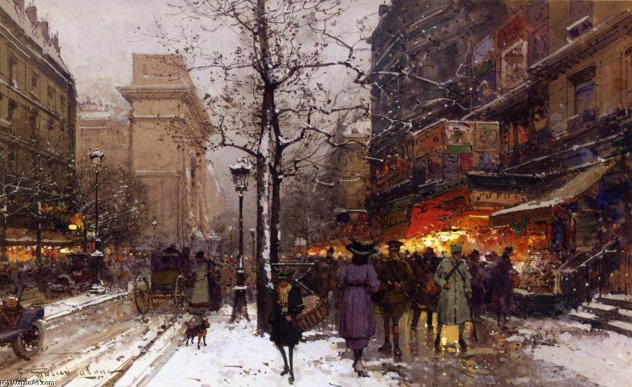 Porte Saint Denis — Eugène Galien Laloue