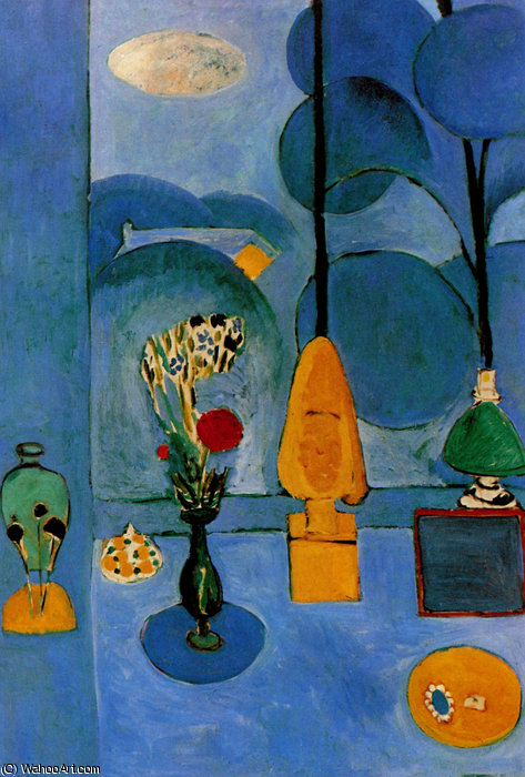 La Fenêtre Bleue Neu York — Henri Matisse