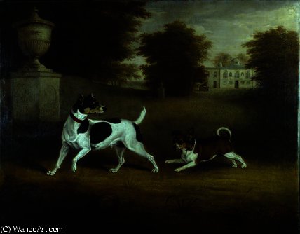 Betty Martin', A Terrier, And 'idol', A Mongrel — Henry Bernard Chalon