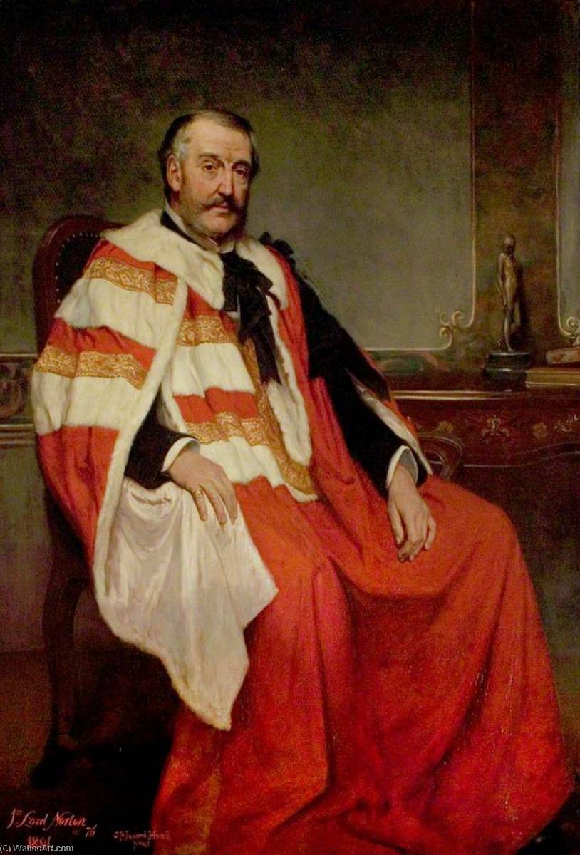 Charles Bower Adderley (1814–1905), 1st Lord Norton — George Percy Jacomb Hood