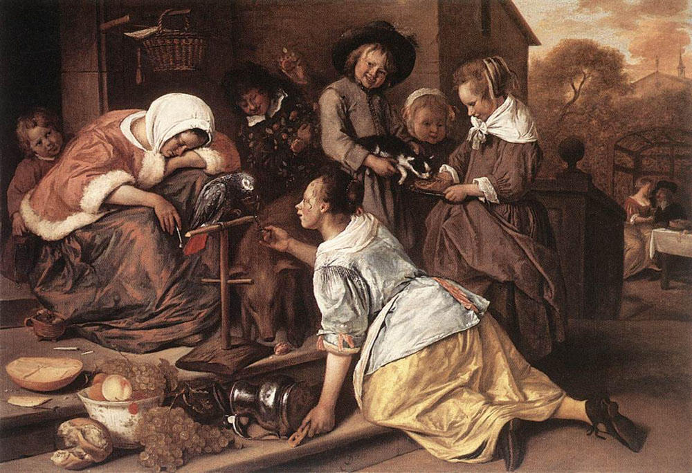 Effects Of Intemperance — Jan Havickszoon Steen