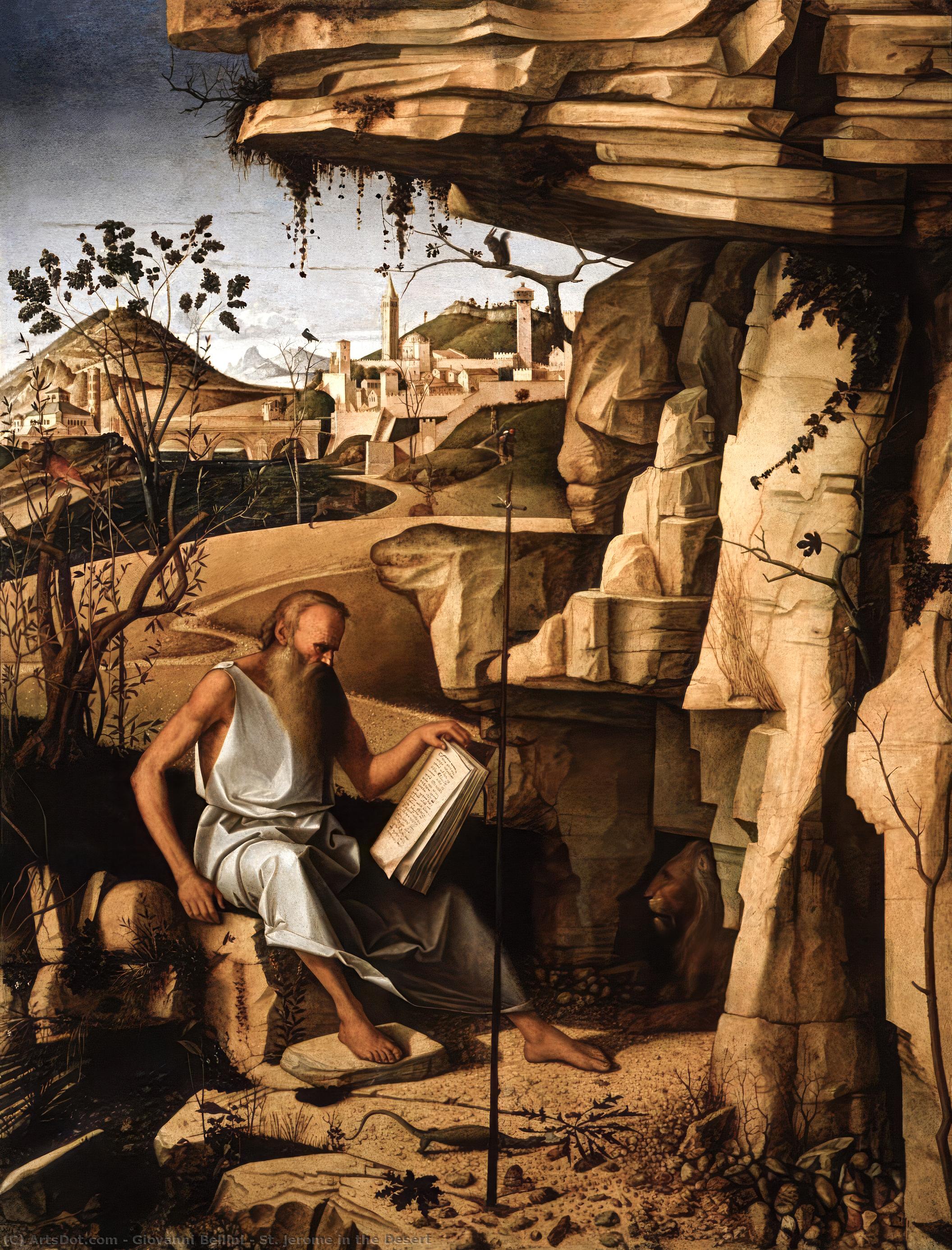 St. Jerome In The Desert — Giovanni Bellini