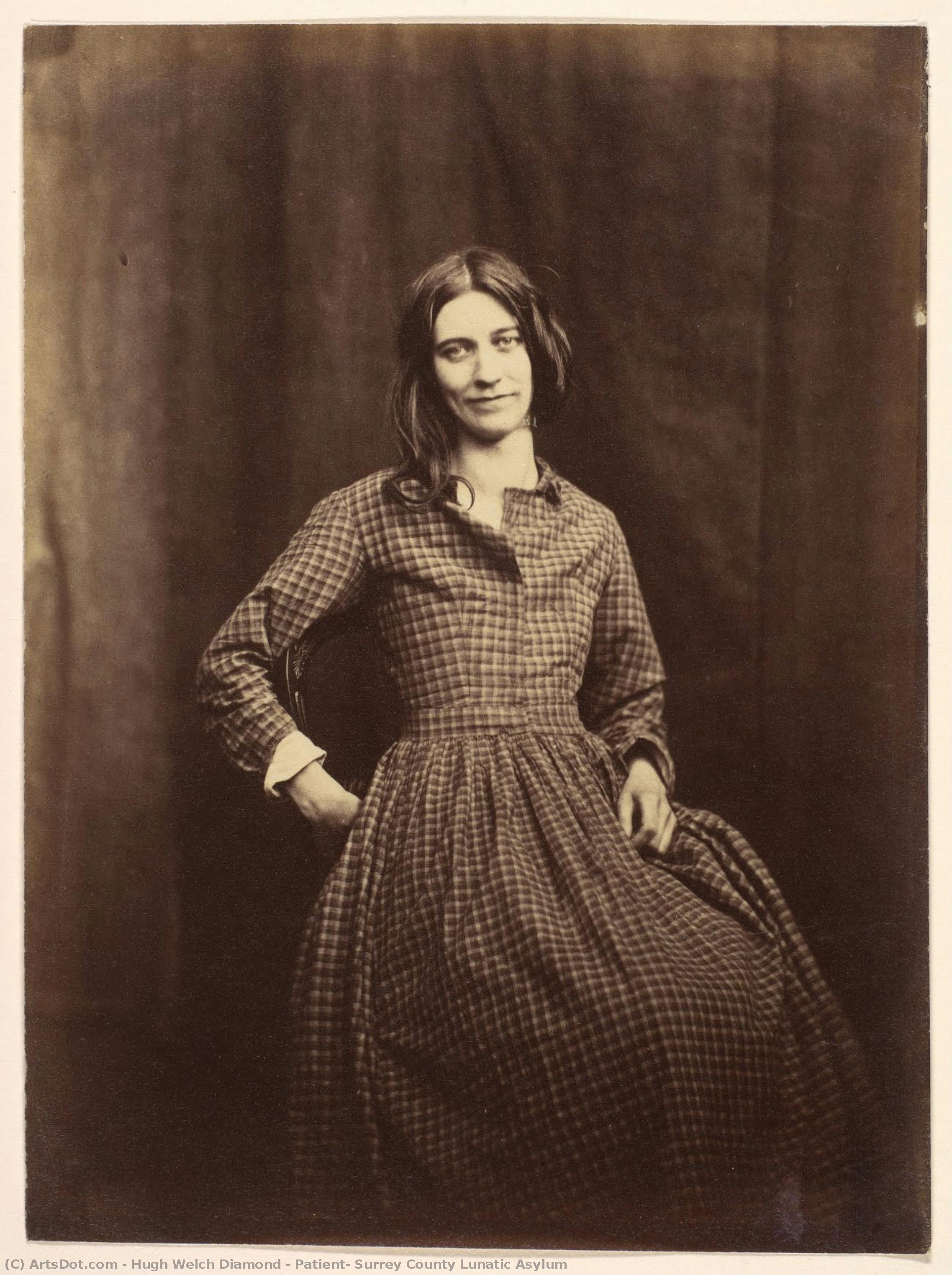 Patient, Surrey County Lunatic Asylum — Hugh Welch Diamond