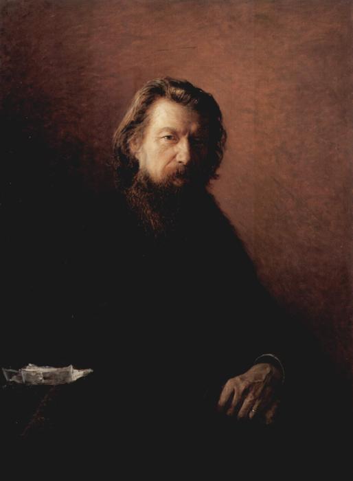 Portrait Of Alexei Antipowitsch Potechin — Nikolai Ge