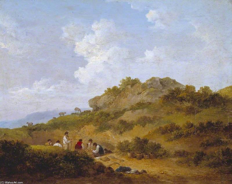 The Gravel Diggers — George Morland