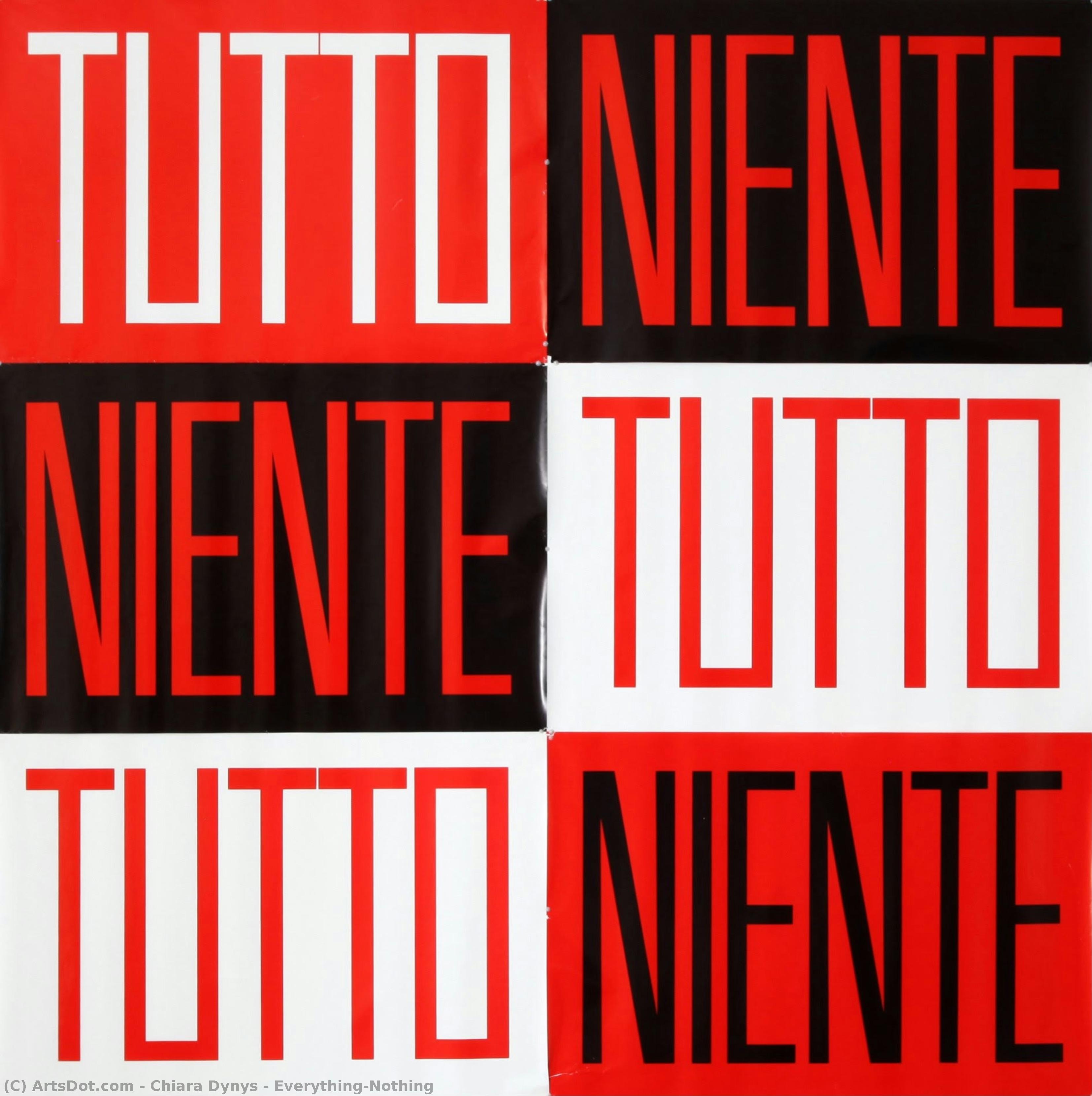Everything/nothing — Chiara Dynys