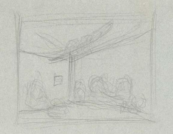 Cursory Sketch Of Room — Nicholas Roerich