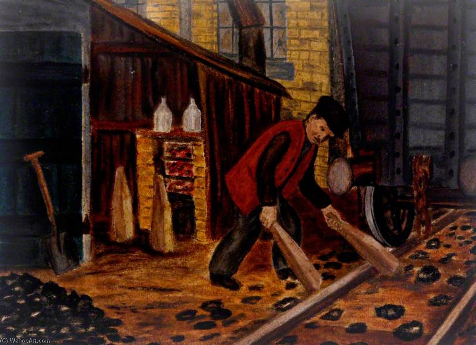 Wagon Man — Fred Laidler