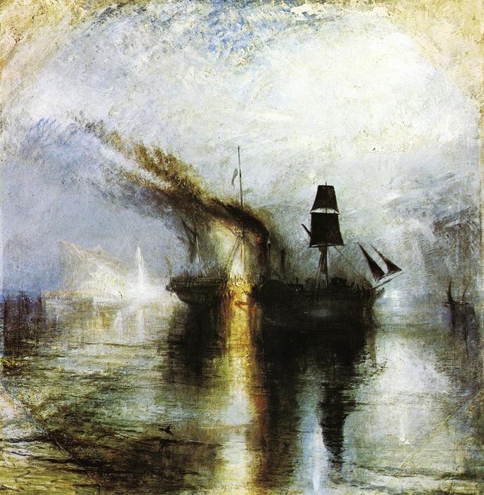 Friedensbote - Begräbnis Auf See — Joseph Mallord William Turner