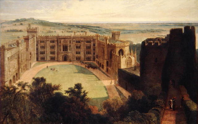 Arundel Castle From The Keep — Томас И Уильям Дэниэл