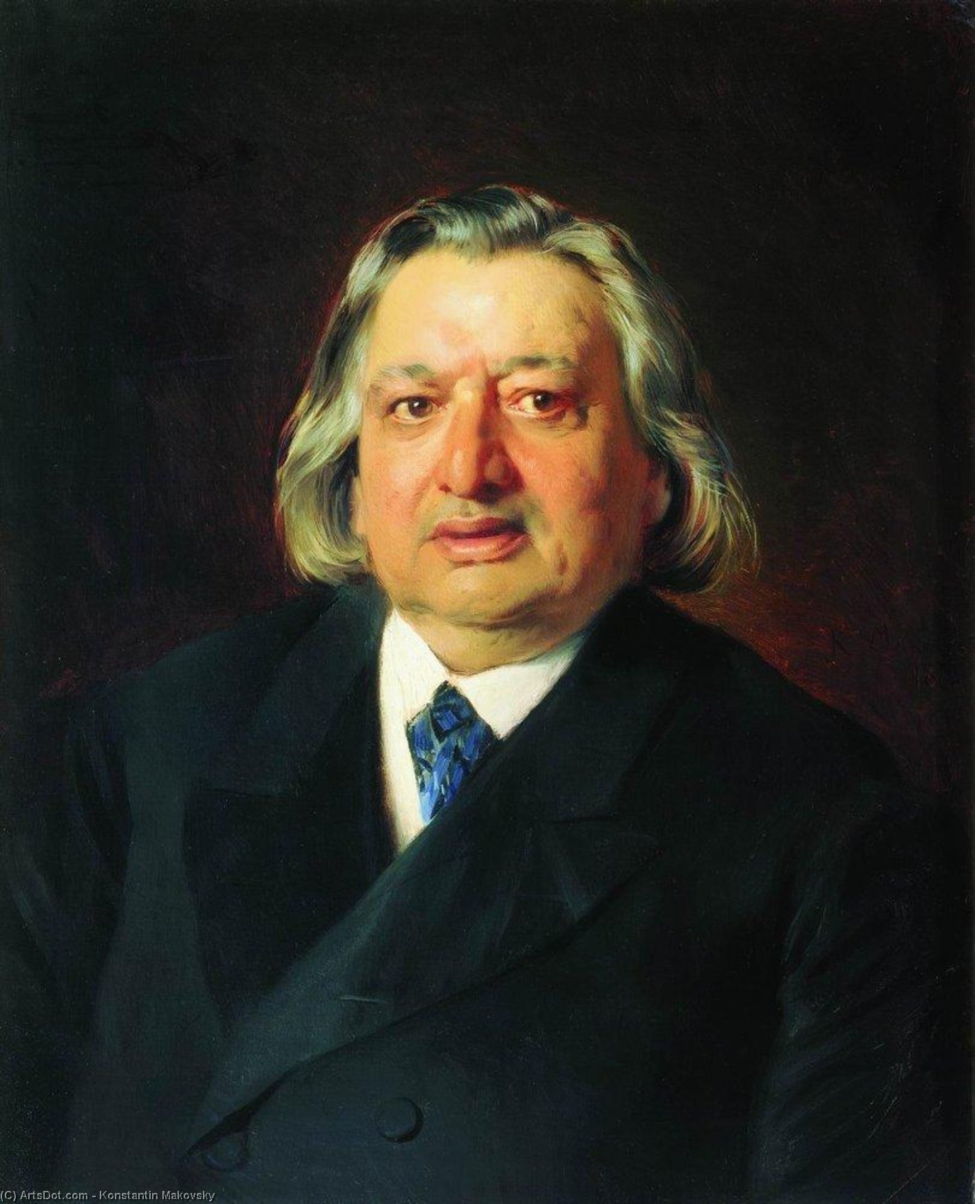 Portrait Of Ossip Petrov — Konstantin Yegorovich Makovsky