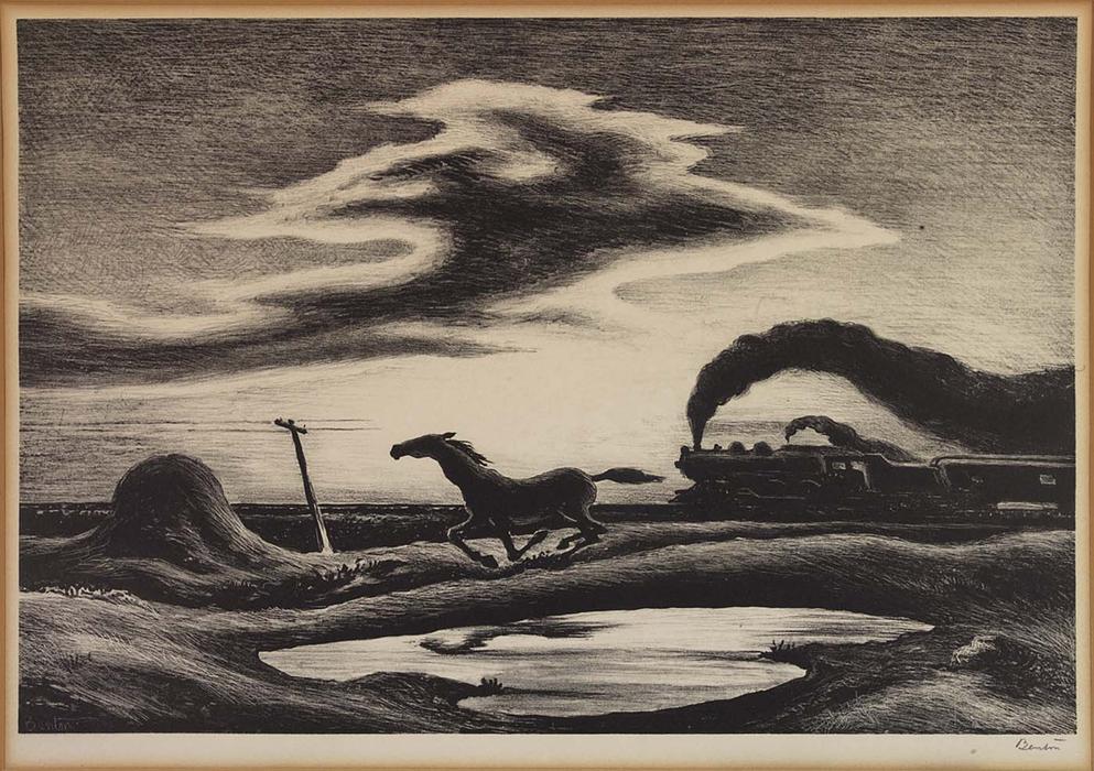 The Race — Thomas Hart Benton