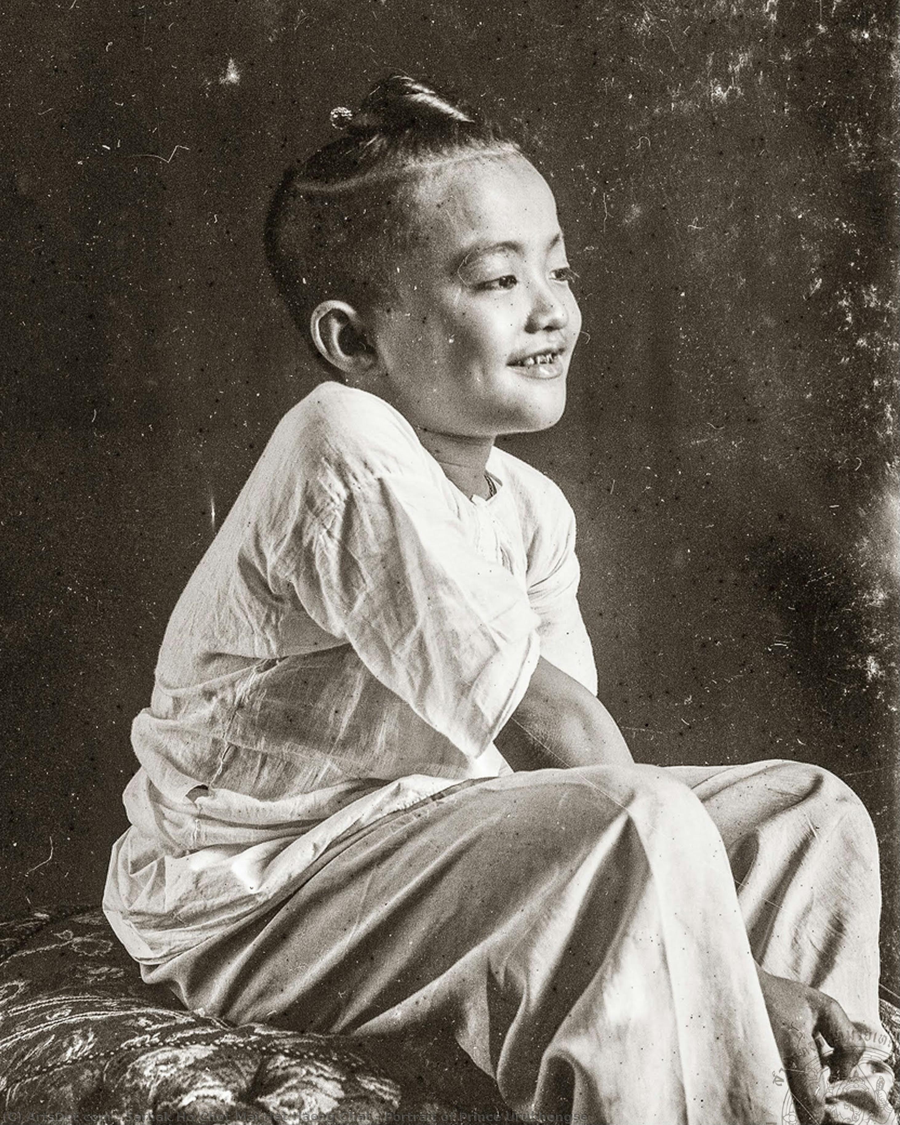 Portrait Of Prince Urubhongse — Sarnak Ho Chot Mai Het Haeng Chat