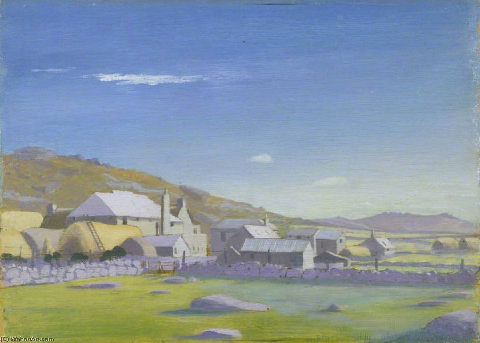 Farm At Zennor — Allan Gwynne Jones