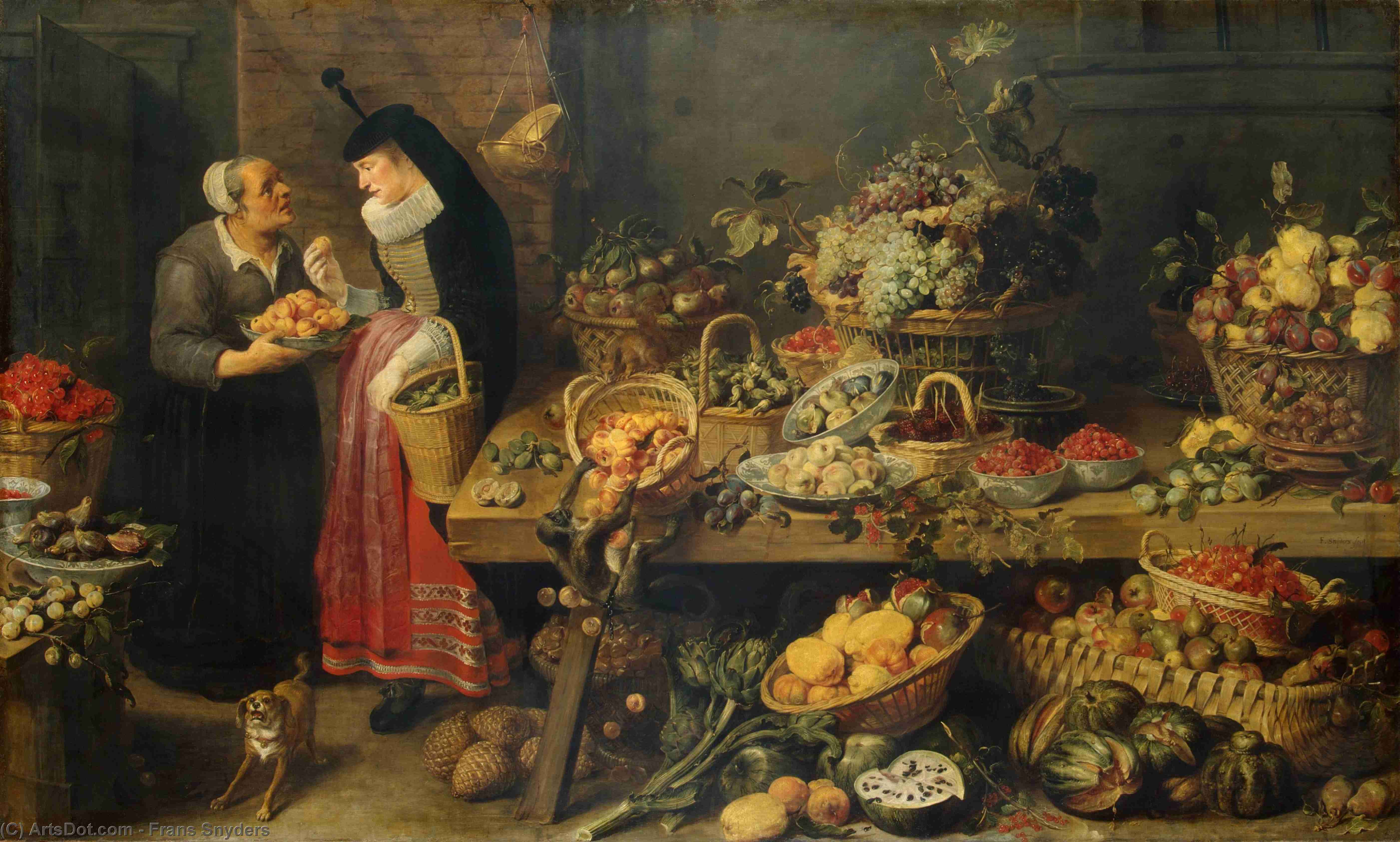 A Fruit Stall — Frans Snyders