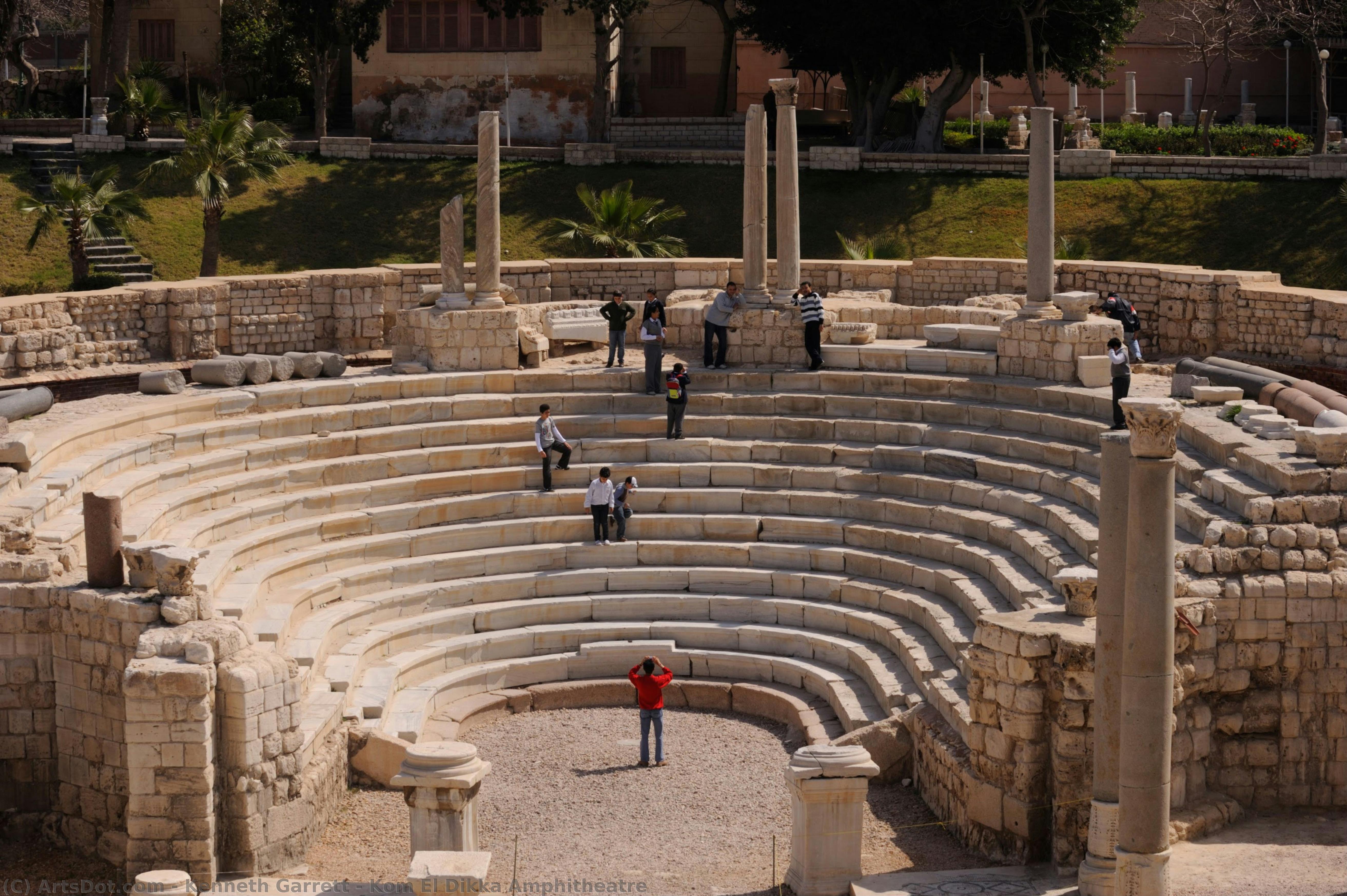 Kom El Dikka Amphitheatre — Kenneth Garrett