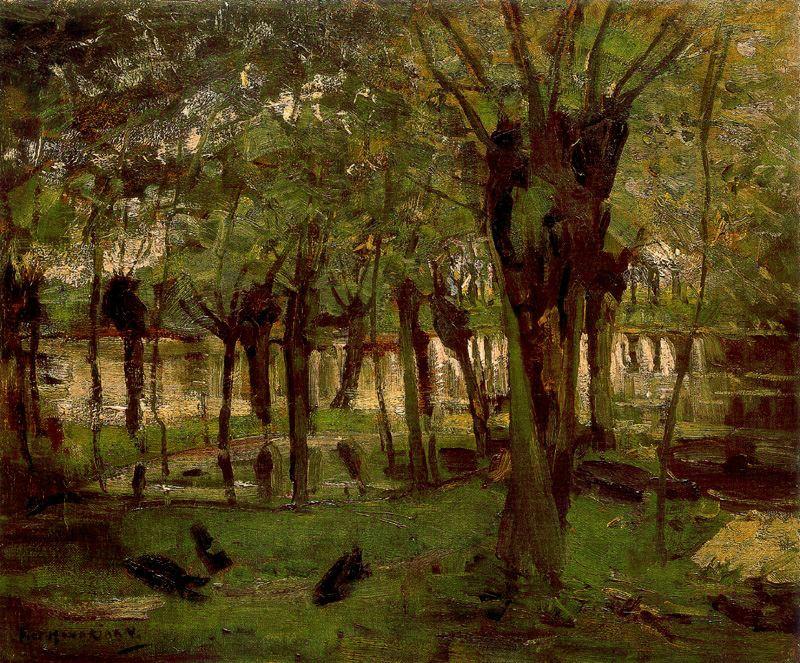 Pollard Willows On The Gein — Пит Мондриан