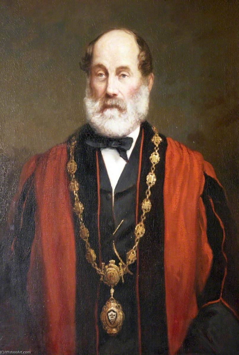 Alderman Nathaniel Chapple, Mayor Of Torrington (1871, 1879 1889) — Henry Jamyn Brooks