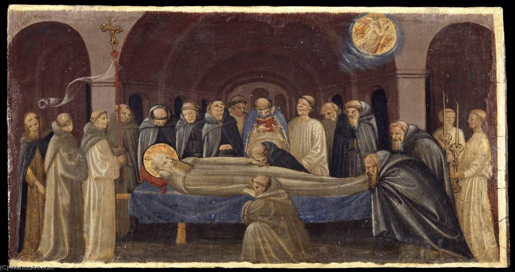 The Funeral Of St Jerome — Francesco D'antonio Di Bartolommeo