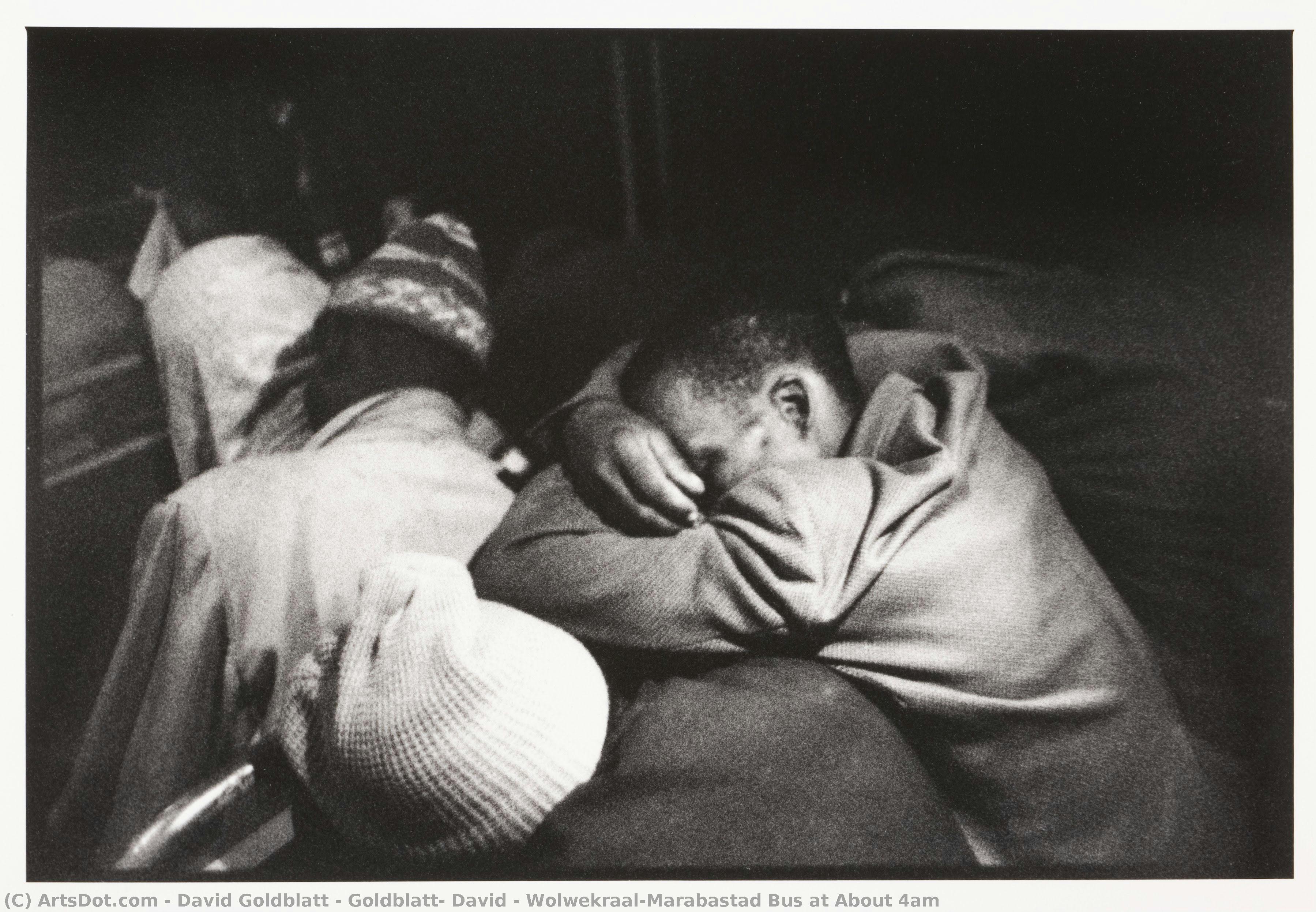 Goldblatt, David ; Wolwekraal-marabastad Bus At About 4am — David Goldblatt