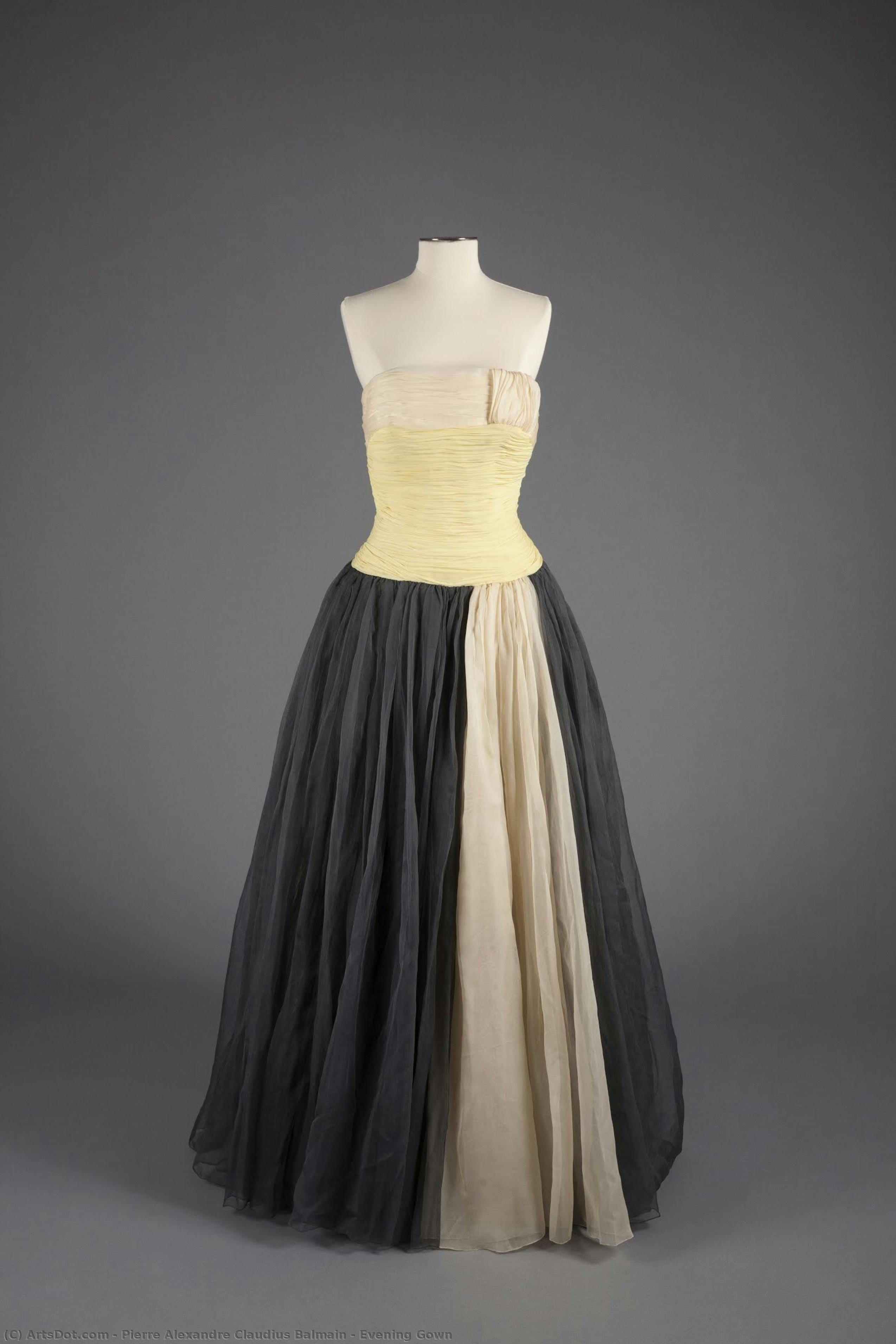 Evening Gown — Pierre Alexandre Claudius Balmain